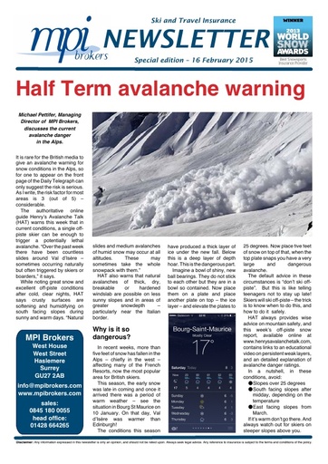 MPI Newsletter Special - February 2015