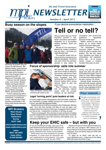 MPI Newsletter 06 - April 2015