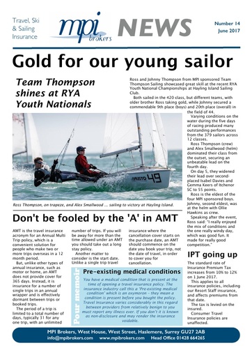 MPI Newsletter 14 - June 2017