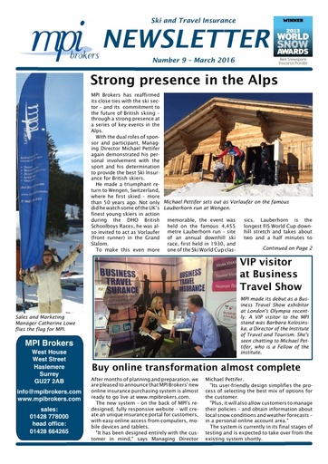 MPI Newsletter 09 - March 2016