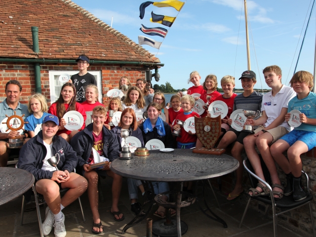 Bosham Sailing Club Junior Week 2018 – Prizegiving